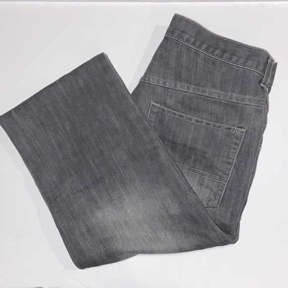 Denim Co men’s grey straight leg jeans - Picture 2 of 6